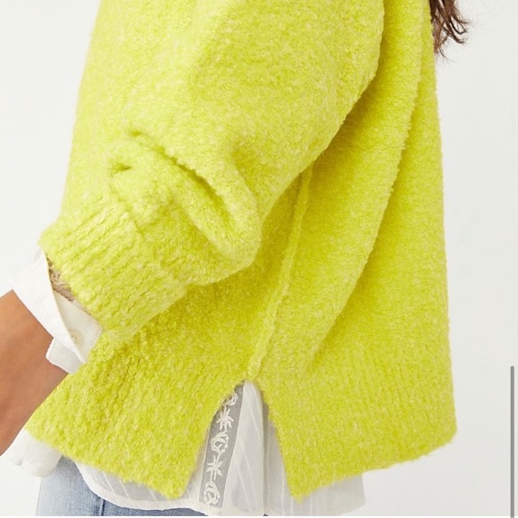 NWOT Free People Moira Slouchy Tunic Sweater - Picture 4 of 4